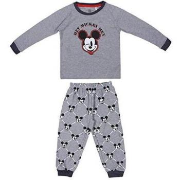 Artesania Cerda Largo Mickey Conjuntos de pijama, Gris