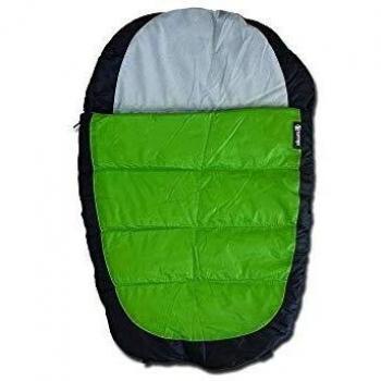 Alcott Explorer Sleeping Bag, Large, Grey/Green