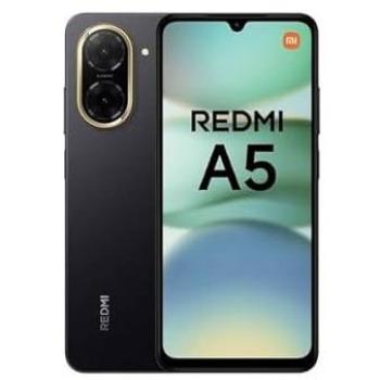 Smartphone Xiaomi Redmi A5 3GB RAM, 64GB Almacenamiento, Dual SIM, 4G, Negro Medianoche, OEM