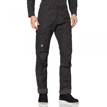 Pantalón largo de senderismo Fjällräven Karl Pro gris oscuro - Talla 48