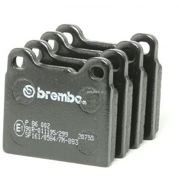 Pastillas de freno BREMBO P 86 002