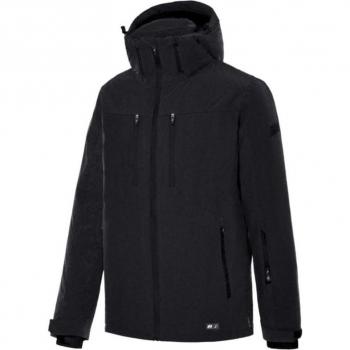 Anorak Joluvi Heat Slalom Hombre Negro Con Aislamiento Térmico