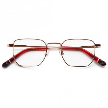 Etnia Barcelona Fontaine PG Men's Eyeglasses Gold Size 48 - Blue Light Block Available (Frame Only)