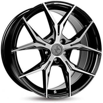 Llantas KESKIN KT19 ANGEL negras pulidas 8.0Jx18 5x112 ET45