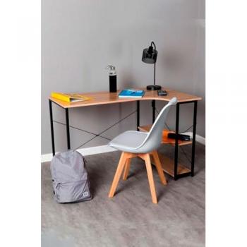 Conjunto de Escritorio Estik y Silla Synk Basic - Blanco