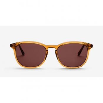 Messy Weekend SEAN Coffee Brown 55mm Orange Men's Sunglasses