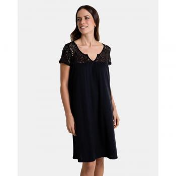 Vestido de playa corto negro