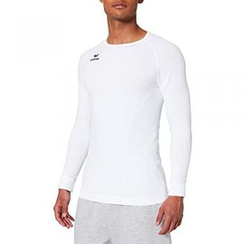 Camiseta Térmica de Manga Larga Erima Athletic Blanca para Hombre S