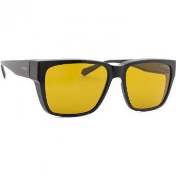 Polaroid Rectangular Unisex Sunglasses PLD 9018/S 807 MU - Black, Polarized, Prescription or Non-Prescription