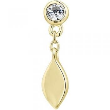 Pendiente Hera de Plata 925 bañada en Oro Amarillo 18k by Earcandy Jewelry