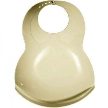 Babycalin BBC203417 Suave babero con miga canal colector - a partir de 6 meses de edad, 20 x 32 cm