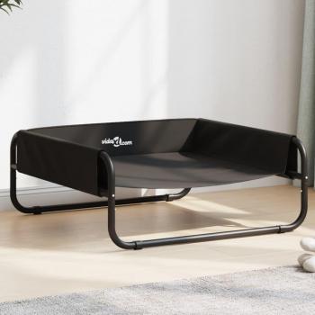 Cama elevada para perros Oxford Rise Antracita y Acero