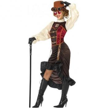 Disfraz Steampunk para Adultos Shine Inline XXL Marrón (1 unidad)