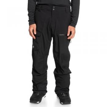Pantalón largo Quiksilver Utility negro intenso - XL, Pantalones Utility Quiksilver, Pantalón de esquí de hombre Utility Quiksilver, Quiksilver Utility PT Pantalones, True Black, Estándar para