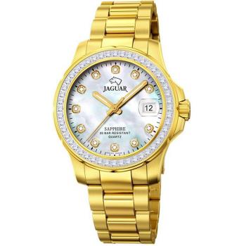 Reloj Jaguar Woman Collection J895/1 de Acero Plateado con Zirconitas y Cristal de Zafiro