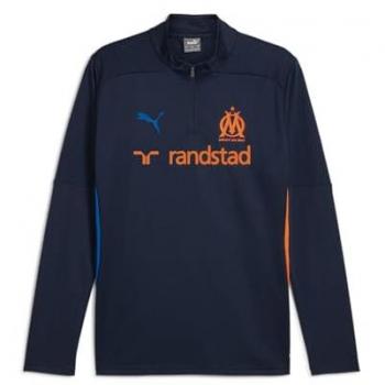 Sudadera de entrenamiento OM 2024/25 - Sudadera, diseño oficial del Olympique de Marsella para la temporada 2024/25, fabricada con tecnología que favorece la transpiración y comodidad durante el entrenamiento