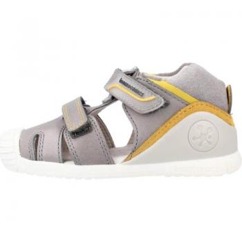 Sandalias Niño Biomecanics Modelo 222142B Color Gris Marengo