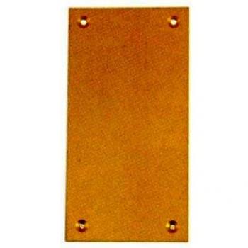 Bernial - Placa Latón Ciega 80X250 Mate 300/61