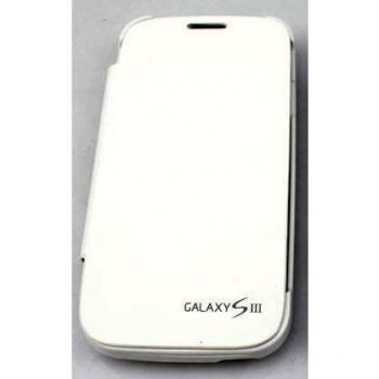 outlet Funda con Batería Samsung Galaxy S3 3200 mAh, Color Blanco, con Tapa Delantera, Muy Elegante