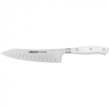 Cuchillo de Cocina Arcos Rocking Santoku Serie Riviera Blanc 180 Mm