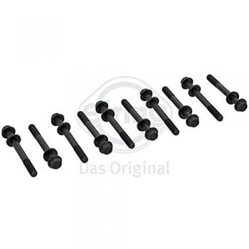 Juego de tornillos de culata Elring 471.770 - Tuercas y Tornillos para Automóviles, incluye tornillos de alta resistencia, fabricados en acero al carbono, tratamiento anticorrosivo, diseño específico para una perfecta adaptación a