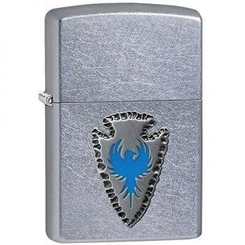 Zippo Arrowhead Emblema Ligero Regular - Calle Chrome