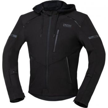 Chaqueta de Moto iXS Classic SO Negra - Chaqueta textil de motocicleta, color negro, talla L