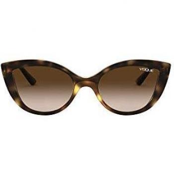 Vogue Eyewear Gafas de sol para niños Vj2003 Cat Eye, Top Dark Havana/Brown Gradient