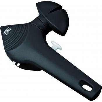 Kuhn Rikon Ergo - Abrelatas Auto Safety, color negro