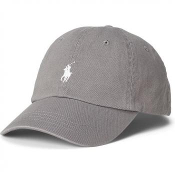 Polo Ralph Lauren Chino Twill Baseball Cap in Grey - Women's and Men's One Size