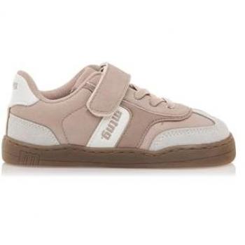 Zapatillas Deportivas Niña MTNG Free Rosa con Cierre de Cordones y Velcro, Puntera Redonda, Piso Respetuoso