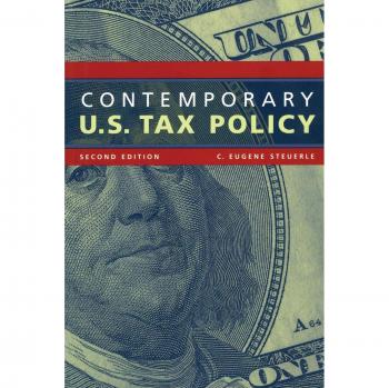 Contemporary U.S. Tax Policy Book - Second Edition by C. Eugene Steuerle (Urban Institute Press)