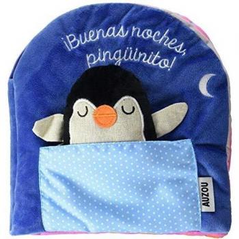 Libro de tela. ¡Buenas noches, pingüinito!