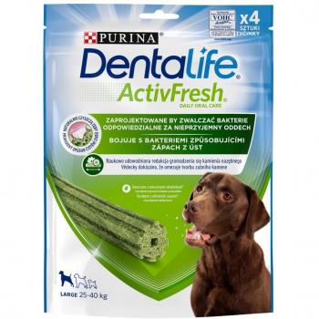 Delicias dentales Purina Dentalife ActiveFresh Large para perros de razas grandes - 142g