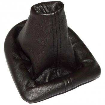 AERZETIX: Funda y marco para palanca de cambios, Materia: polipiel negro C10932