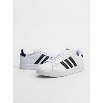 Adidas Grand Court 2.0 Cloudfoam Comfort Sneakers for Men - White/Black