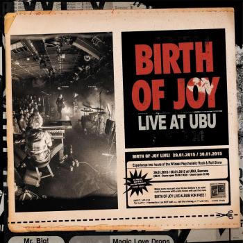 Birth Of Joy - Live At Ubu - Set de 3 Vinilos 180g Transparente Ahumado con Vetas Negras