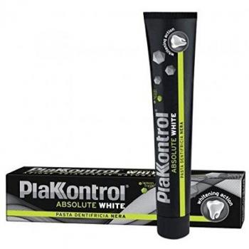 Negro 75ml Plakkontrol Blanco Absoluto Pasta de dientes