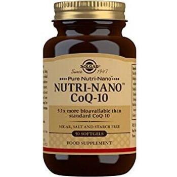 Solgar Nutri-Nano Coenzyme Q10 50 Softgels
