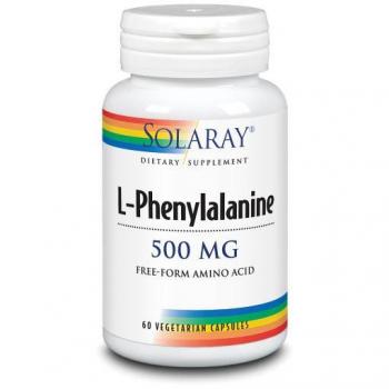 Solaray L-Phenylalanine 500 mg 60 Capsules