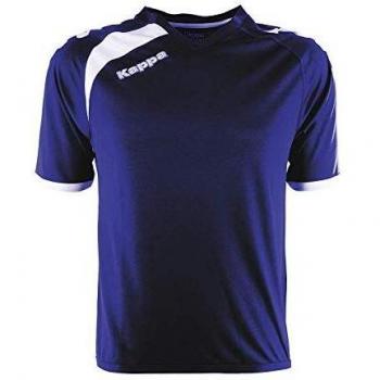 Kappa Pavie SS Camiseta Fútbol, Unisex, Azul Marino, 2XL