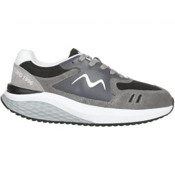 MBT Women's Soho 1996 Low-Top Sneakers - Black/Grey Suede & Nylon