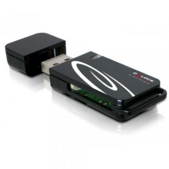 DeLOCK USB 2.0 CardReader 18 in 1 - Lector