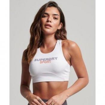 Sujetador Deportivo Core Active Blanco Superdry