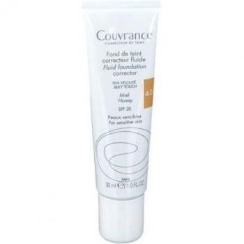 Fond de Teint Correcteur Fluido Avène Couvrance Miel SPF20 - 30 ml