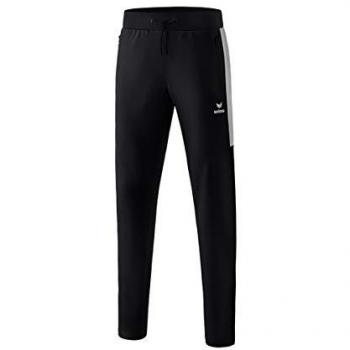 Erima Worker Squad Pants Black / Silver Grey 128 cm male