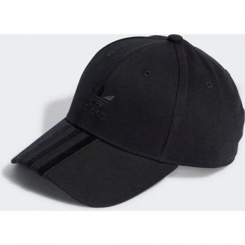 Gorra Adidas para hombre en color negro, modelo Trefoil, unisex, talla 37-39
