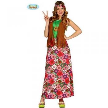 Guirca 80862 - Happy Hippie Adulta Talla M 38-40