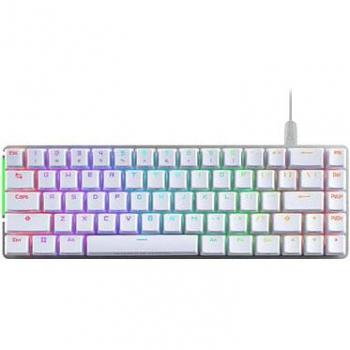Teclado Mecánico Gaming ASUS ROG Falchion Ace Blanco RGB Switch NX Red AZERTY