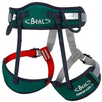 Beal Aero Park IV arnés para Alcance Acrobatique Unisex, Color Verde/Negro
